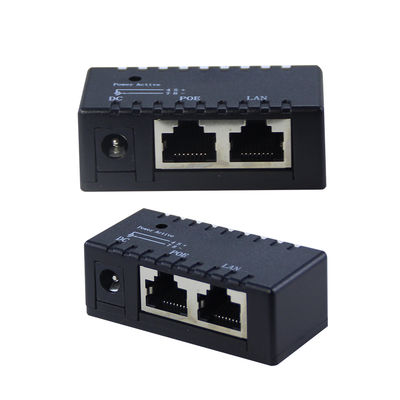 アクティブPoEインジェクター-48V パワーオーバーイーサネット アダプター IEEE 802.3af/at IPカメラ,ワイヤレスAP,VoIP電話に対応