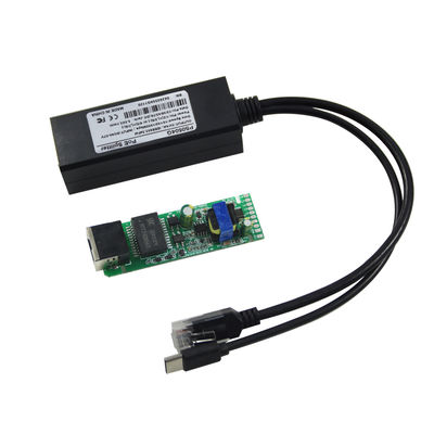 USB-C PoE Splitter 48Vから5V/9V/12Vのタブレット電話用変換器
