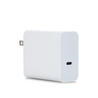 USプラグ 60W USB-C ウォールチャージャー – 2ピン コンパクト急速充電アダプター、ラップトップ、携帯電話、タブレット、旅行用 (100–240V 入力)