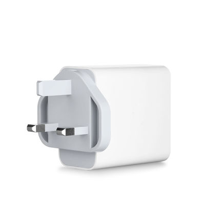 イギリス 2ピンUSB-C ウォールチャージャー ラップトップ/タブレット/電話用 60W 高速出力電源アダプター