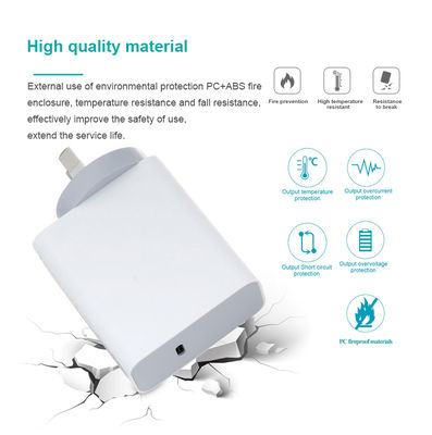 60W AU 2ピン USB-C GaN充電器 (ノートパソコンおよびスマートフォン用)
