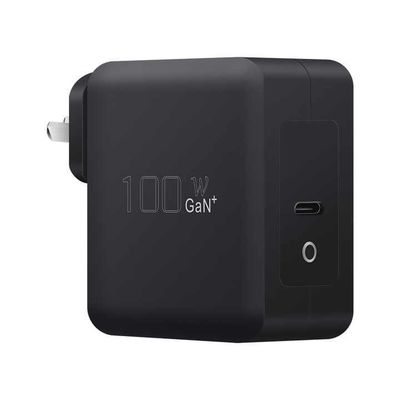ラップトップ用のAU2ピンプラグ付き100WUSB-C GaN充電器