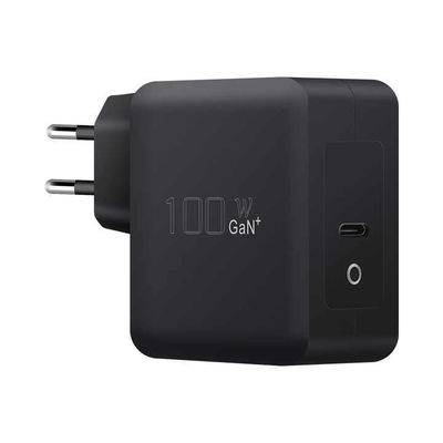 EU 2ピンUSB-C ウォールチャージャー,ラップトップ,タブレット,モバイルデバイスのための100W高速型C電源アダプター