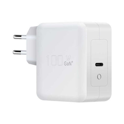 EU 2ピンUSB-C ウォールチャージャー,ラップトップ,タブレット,モバイルデバイスのための100W高速型C電源アダプター