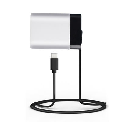 60W USB-C 電源アダプタ 固定ケーブル付き ラップトップ,タブレット,スマートフォン用 高速型C ウォール充電器