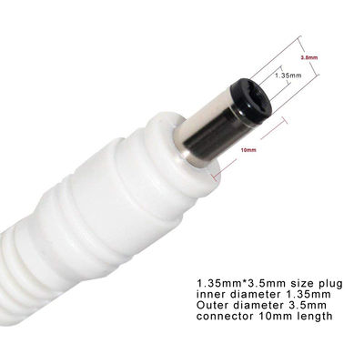 3.5mm x 1.35mm DC 男性から女性への電源拡張ケーブル - CCTVカメラ,LEDライトストライプ,ルーター,DIYプロジェクトのための12VDCコード