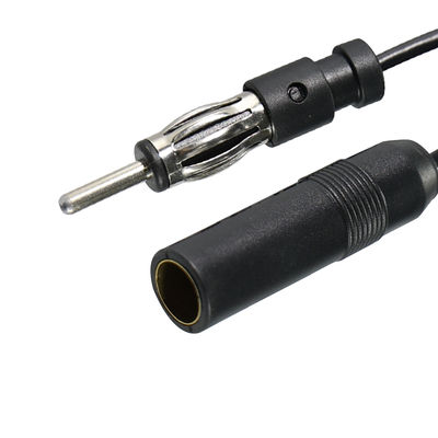 AM FMステレオ用 DIN オス-メス 車載アンテナ延長ケーブル