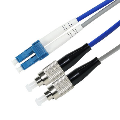 LC-ST デュプレックスマルチモード光ファイバーパッチケーブル 50/125μm ジャンパーコード データセンターおよび光ネットワーク用