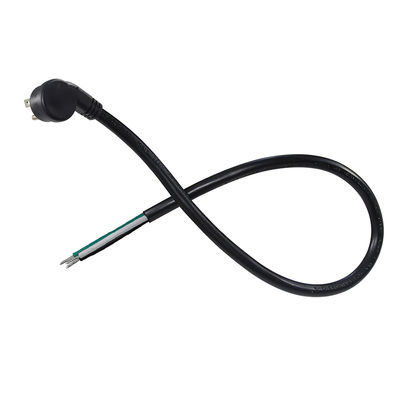 NEMA 5-15P 電源コード 缶詰付き ストリップワイヤ末端 3 導体 USプラグケーブル DIY ワイヤリング,パネル,端末ブロックの使用