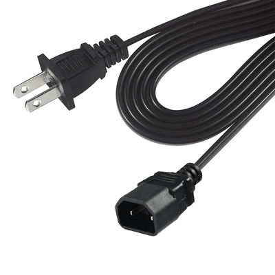 NEMA 1-15P から IEC C18 電源コード - 2 端 US プラグ から C18 接続ケーブル ラップトップ アダプター,プロジェクター,モニター 電源