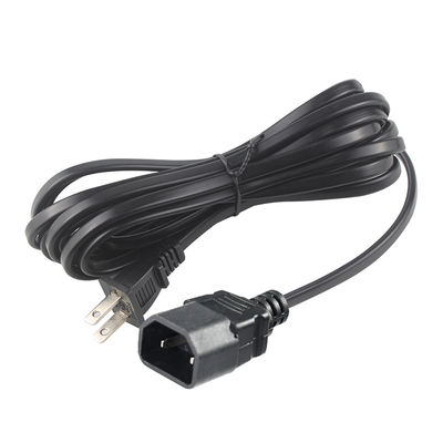 NEMA 1-15P から IEC C18 電源コード - 2 端 US プラグ から C18 接続ケーブル ラップトップ アダプター,プロジェクター,モニター 電源