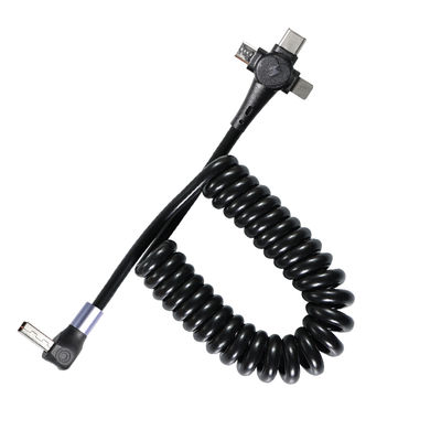 帯状ナイロン 快速USB C 3.0型Cケーブル 3in1 巻き式充電
