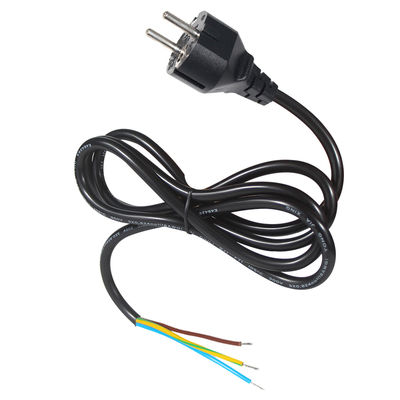 EU CEE 77 産業用機器用帯末付き交流電源ケーブル