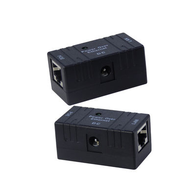 シングルポートPower over Ethernet (PoE) インジェクター RJ45コネクタ伝送