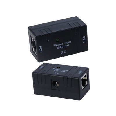 シングルポートPower over Ethernet (PoE) インジェクター RJ45コネクタ伝送