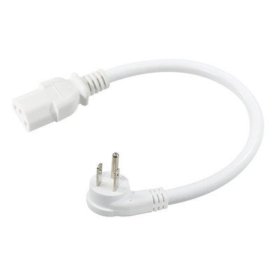 右角 NEMA 5-15P から C13 電源コード- 3 端 US プラグ から IEC C13 ACケーブル モニター,サーバー,PDU, 10A 125V