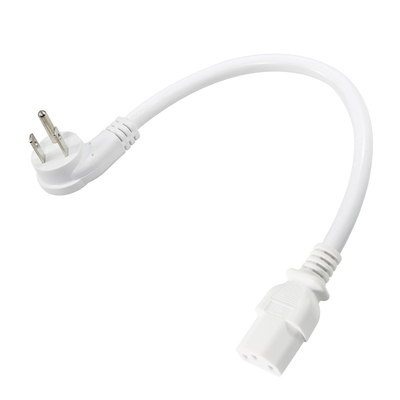 右角 NEMA 5-15P から C13 電源コード- 3 端 US プラグ から IEC C13 ACケーブル モニター,サーバー,PDU, 10A 125V