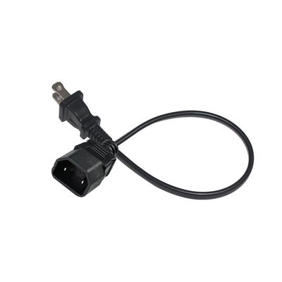 小型家電用右アングルC7-C18電源ケーブル