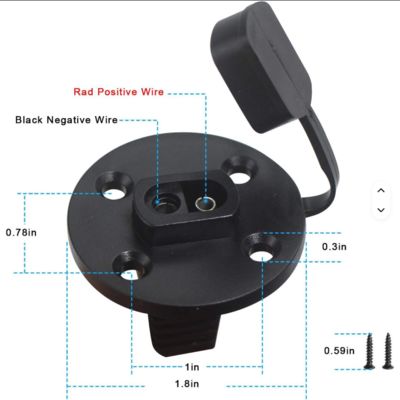 SAEソケットサイドウォールポートパネルマウントコネクタ