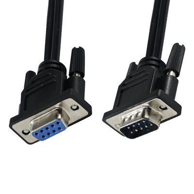 DB9 男性から女性への拡張ケーブル 9ピン RS232 シリアルストレート・トゥー・コード データ通信 PLC CNCマシン