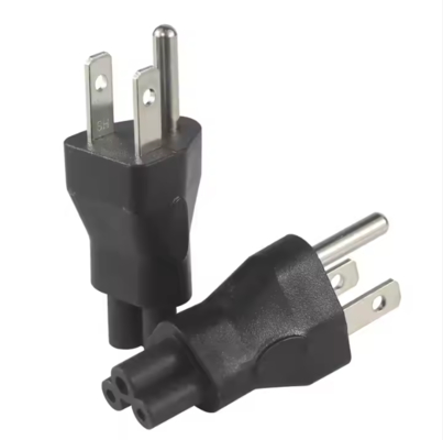 NEMA 5-15P to IEC C5 ラップトップ用電源アダプターケーブル