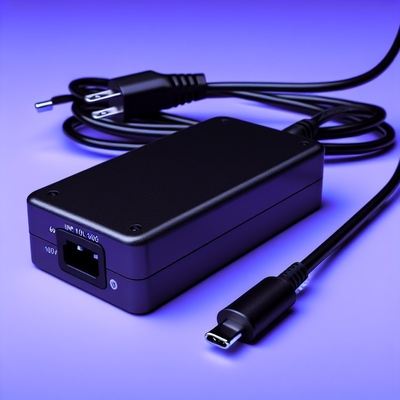 65W デスクトップ用電源アダプタ C型充電線100-240V