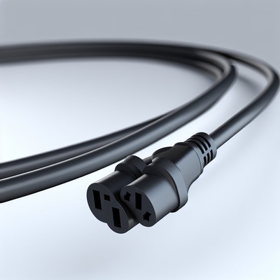 16 AWG C13 Yスプリッター電源コード 10 FT UL認証