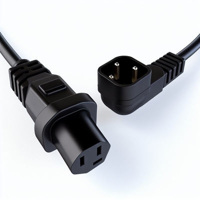 PDU サーバーモニター用の C13 から C13 の右角電源延長コード