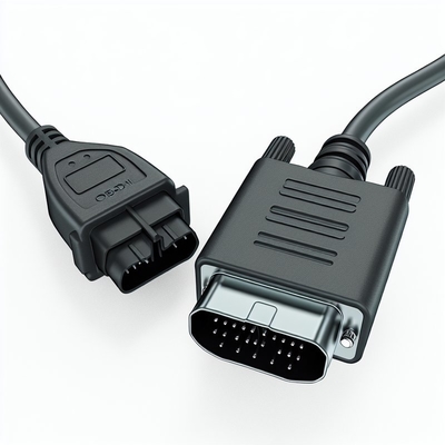 OBD-II から DB9 診断アダプターケーブル 16ピン 男性から 9ピン シリアル