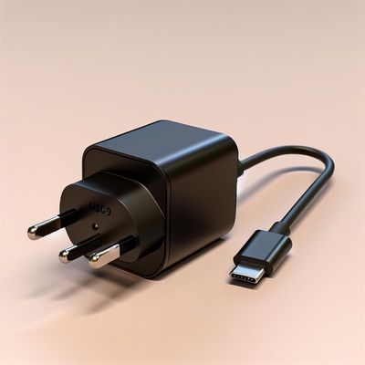 南アフリカ プラグ・トゥ・USB-C 充電ケーブル 5V 9V 12V