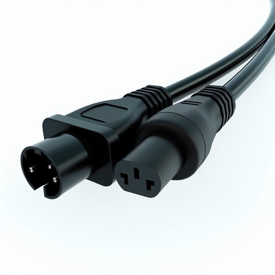 C20 - C19 電源コード 0.8M 250V 10A ROHS 認証