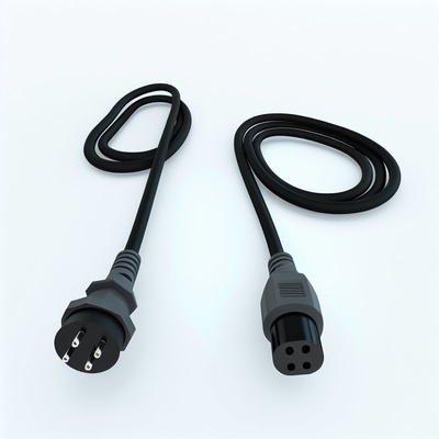 IEC C19 - C20 電源コード 1.5m PVCジャケット 220V EUプラグ