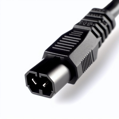 IEC C5 - C14 電源ケーブル 1.8m 16AWG 黒色コンピュータケーブル
