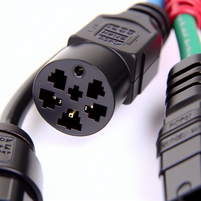 NEMA 5-15P - True1 メス 4方向 PowerCON スプリッターケーブル 1.8m