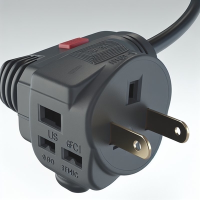 NEMA 5-15P から GFCI サージプロテクタ電源コード 20A 125V