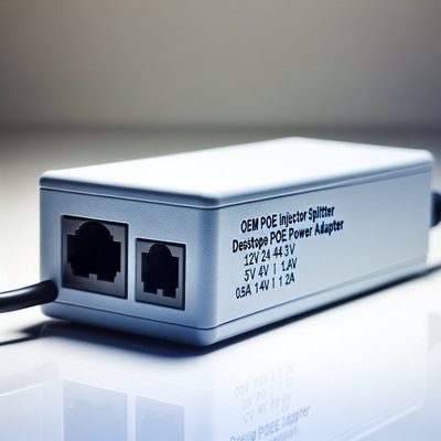 48V POE インジェクター スプリッタ 2つのイーサネットポート 10/100/1000Mbps