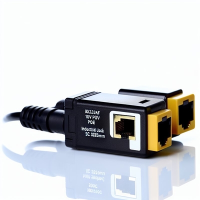 802.3af 12V POE スプリッター、DCジャック、USB-C、100Mbps