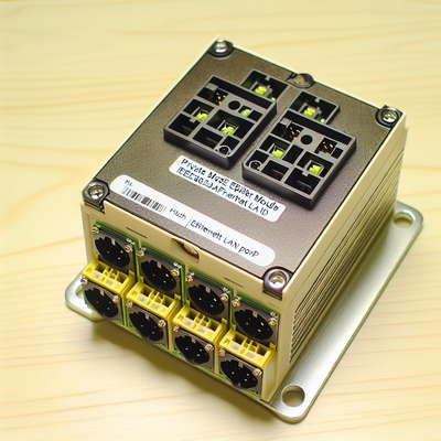 48V-24V 12V 5V POEスプリッター、2つのRJ45ポート、1Gbps