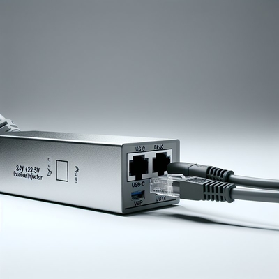 48V-24V 12V 5V POE スプリッター、RJ45 コネクタ付き 1Gbps