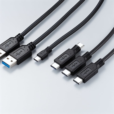 USB2.0タイプC 男性からUSBB男性データケーブル プリンターとスキャナー