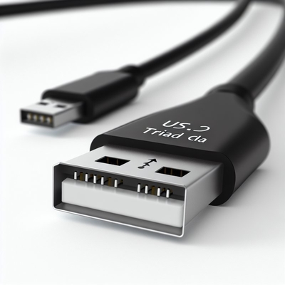 0.5m USB2.0 3イン1 急速充電データケーブル マイクロタイプC