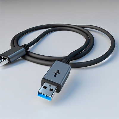 USB 3.0 延長ケーブル 5Gbps メス - オス プリンター充電用
