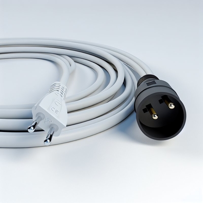 EU 3ピン Schuko プラグ - C13 電源コード 0.75mm² HO5VV-F