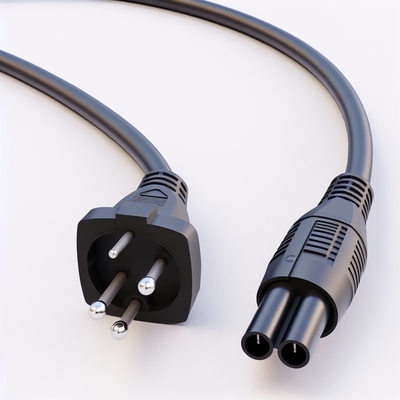 EU 3ピン Schuko プラグ - C13 電源コード 0.75mm² HO5VV-F