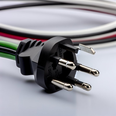 VDE承認済み EU 2ピン - IEC C7 C8 ラップトップ電源コード 1.5m