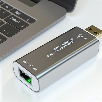 48Vから24VPOEスプリッタ 1Gbps IEEE 802.3af セキュリティカメラ