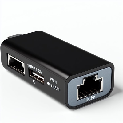 48Vから24VPOEスプリッタ 1Gbps IEEE 802.3af セキュリティカメラ