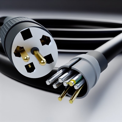 NEMA 5-15P to 5-15R 電源コード 0.5m SJT 16AWG 125V 15A