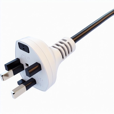 イギリス IEC C7 電源コードのプラグ 250V 10A PVCジャケット