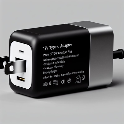 12V 3AタイプC電源アダプター 36W USB-Cチャージャー